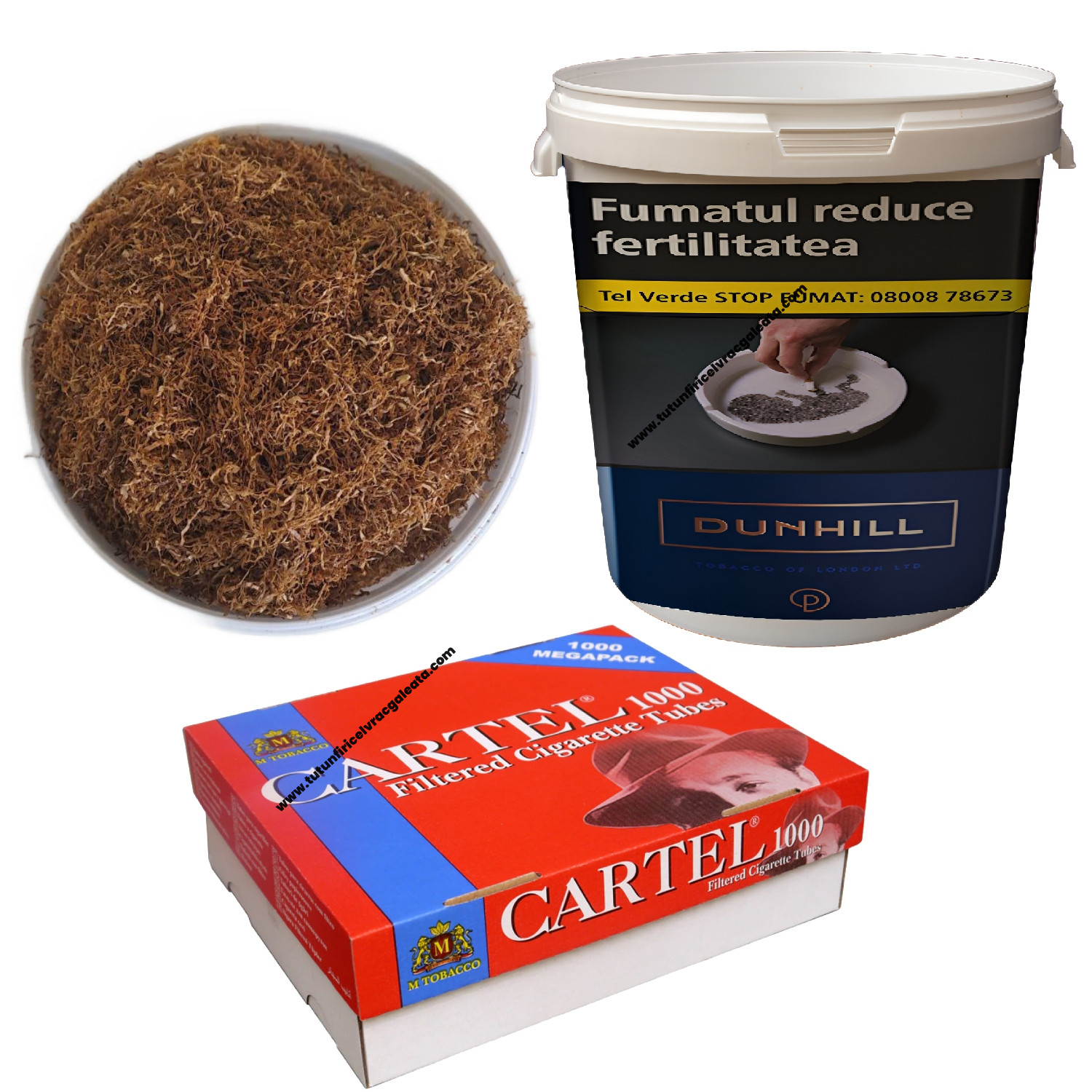 Mix cu filtre Cartel/Dunhill albastru